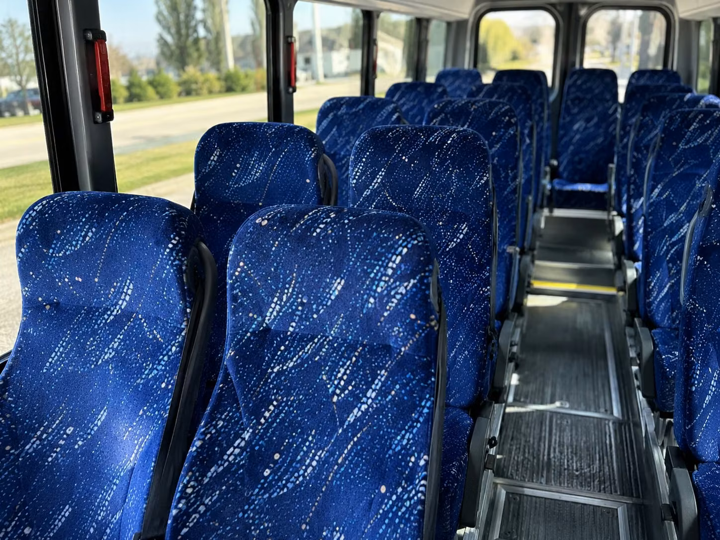 18 passenger minibus inside