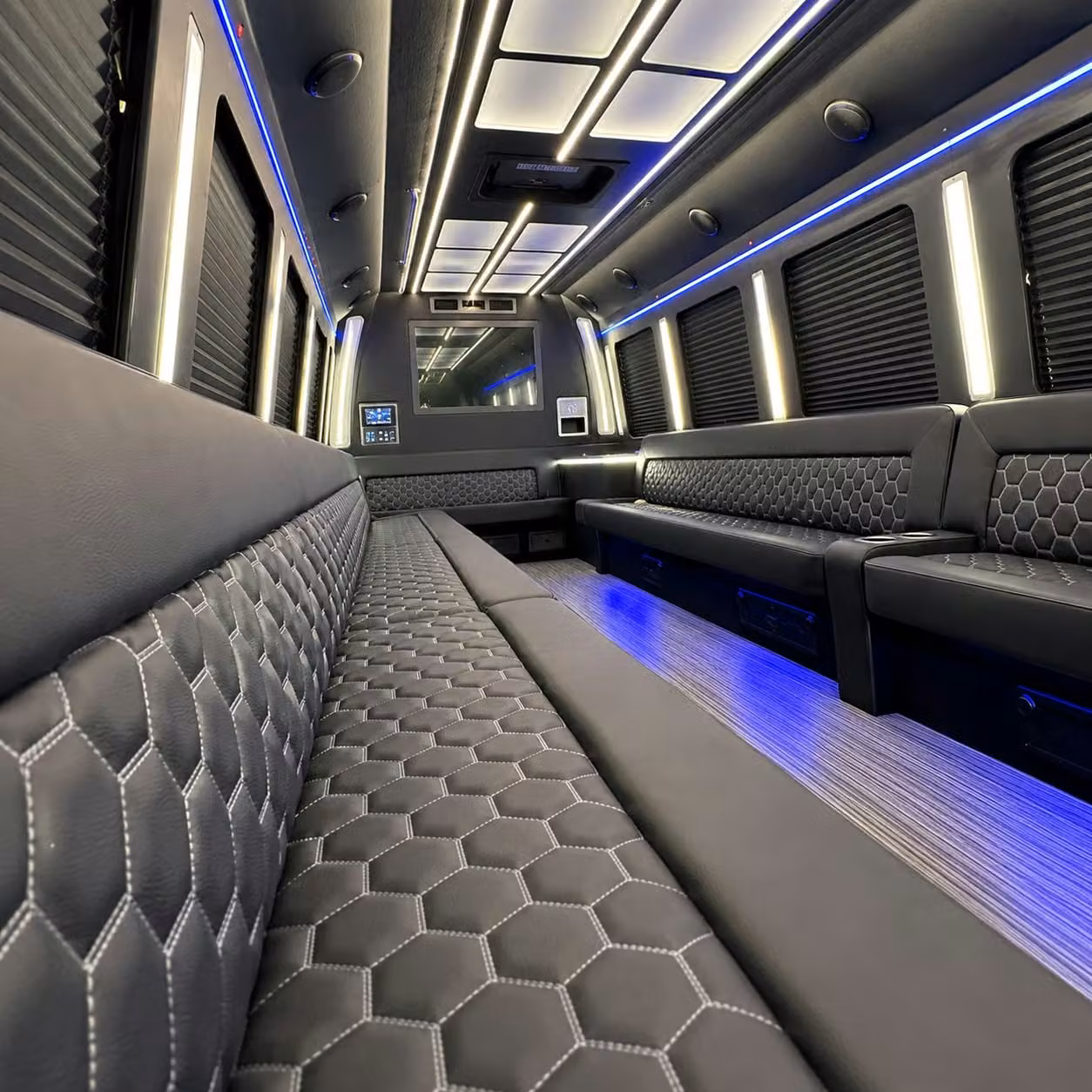 party bus interior