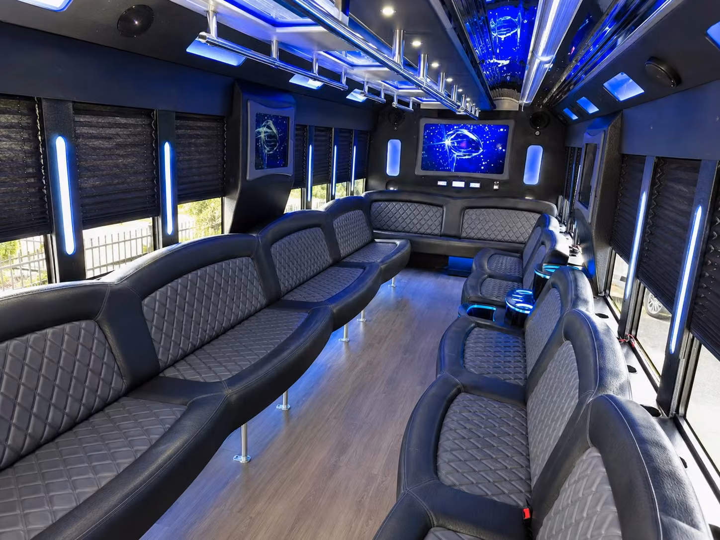 san antonio prom party buses arrive at your venue like a vip